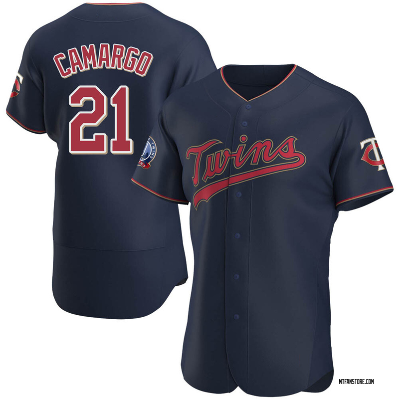 twins navy blue jersey